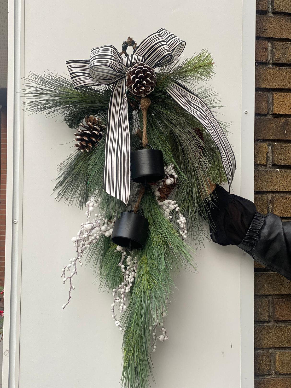 Gerbe de noël artificielle