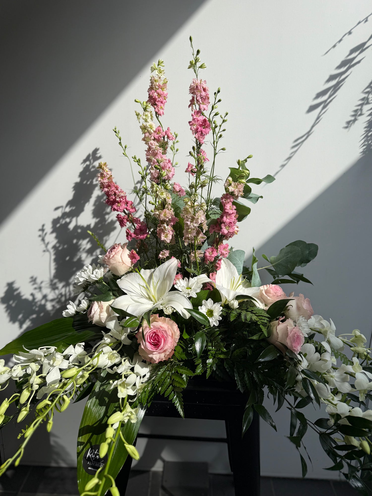 Arrangement d’urne - Aura Rose