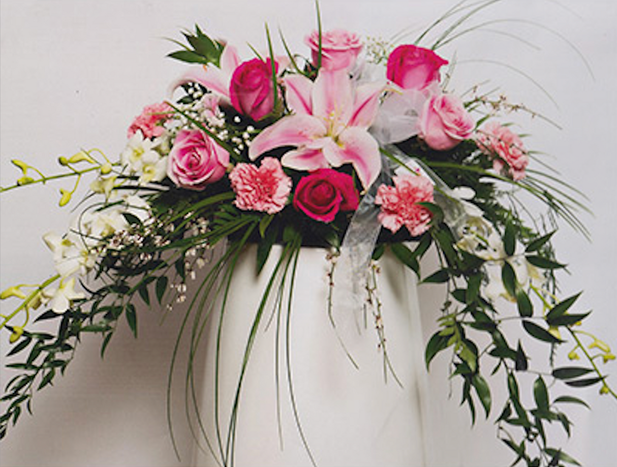 Arrangement d’urne - Souvenir Rosé