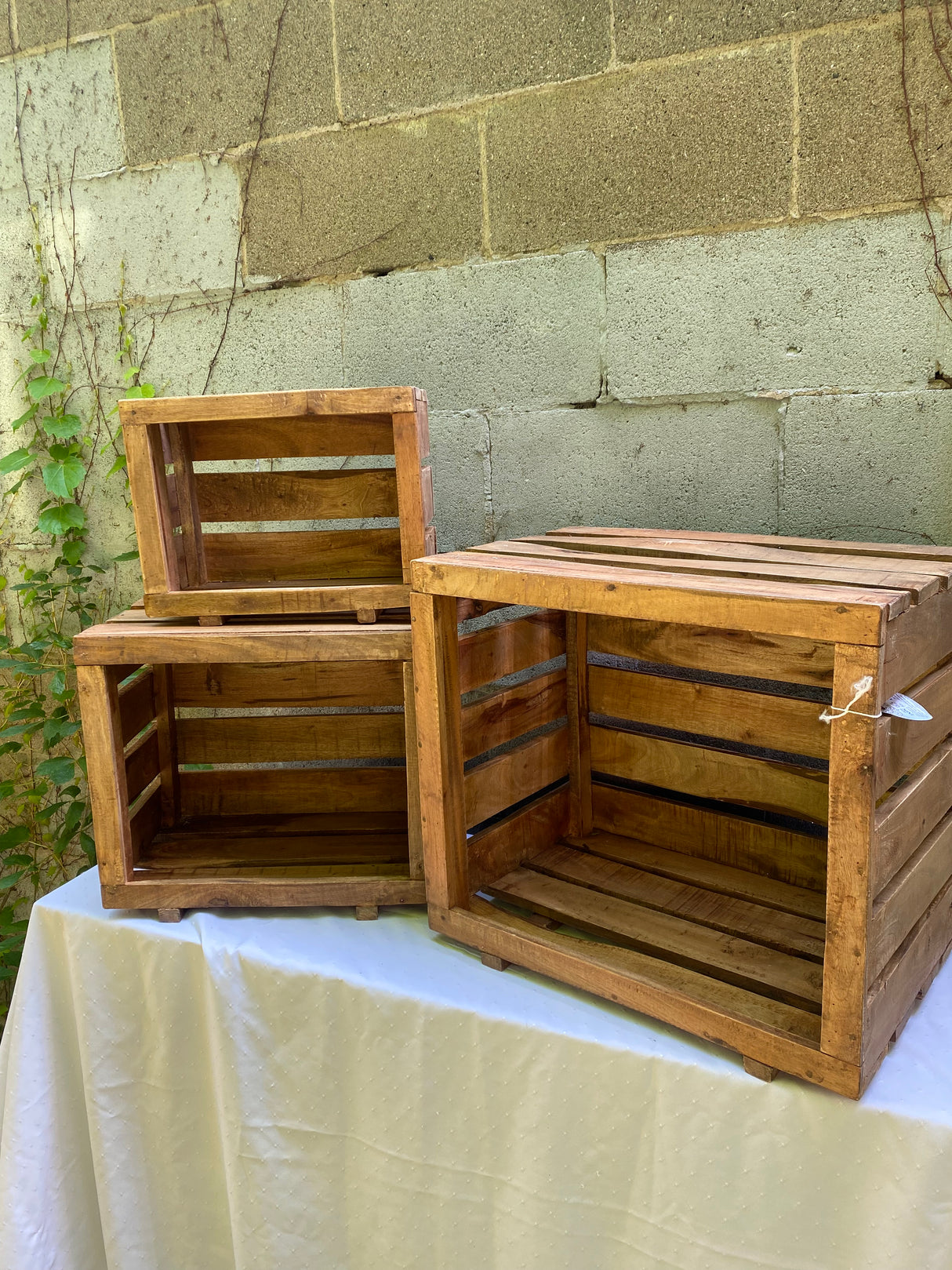 Location- Caisse de bois