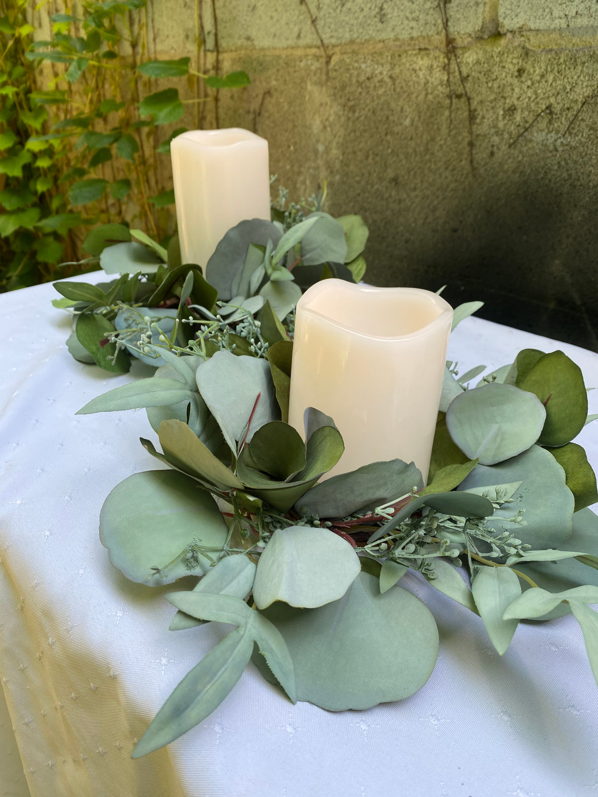 Location- Couronne eucalyptus