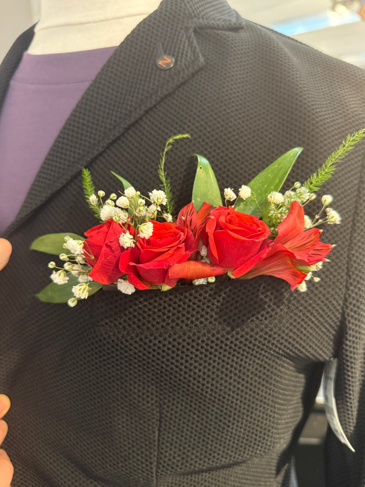 Boutonnière de poche