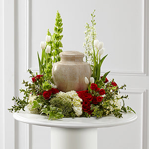 Arrangement d'urne - FTD® Larmes de Réconfort™